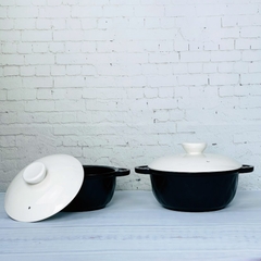 Nồi chống dính nắp sứ LocknLock Duro Quilt 14cm/16cm LDQ1142B LDQ1162B P3hstore