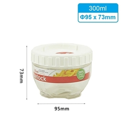 Hộp nhựa bảo quản thực phẩm Lock&Lock Interlock dung tích 500ml đến 2.1L INL301 INL302 INL303 INL403
