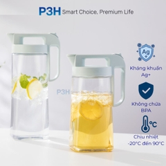 Bình Nước Nhựa Inochi Biwa Plus 1.6L / 2.1L An Toàn Thực Phẩm, Chịu Nhiệt Cao P3H