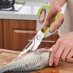 Kéo nhà bếp đa năng Lock&Lock dài 22.8cm có bao đựng từ tính LOR131