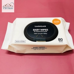 Khăn giấy ướt Lock&Lock Baby Wipes dùng lau tay và miệng ETM245 ETM248 ETM249