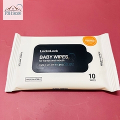 Khăn giấy ướt Lock&Lock Baby Wipes dùng lau tay và miệng ETM245 ETM248 ETM249