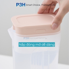 Bình nước Inochi Kita Bold 1.4L nhỏ gọn dùng trữ nước hộc cánh cửa tủ lạnh P3H