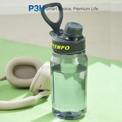 Bình nước thể thao nhựa Tritan Inochi Kita Whim 680ml/860ml nắp vặn kín nước, có quai xách tiện lợi P3H