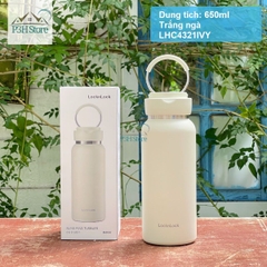 Bình giữ nhiệt LocknLock Sling Ring có quai xách dung tích 650ml LHC4321 và 800ml LHC4322 P3HStore