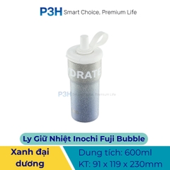 Ly Giữ Nhiệt Fuji Bubble Inochi 600ml Giữ Trọn Nhiệt Độ, Nâng Tầm Phong Cách Mỗi Ngày P3H