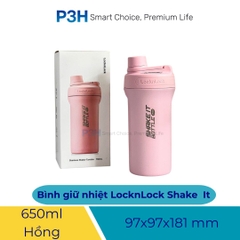 Bình lắc giữ nhiệt LocknLock Shake it bottle pro 650ml/750ml LHC4276 P3H Store