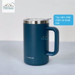 Ly giữ nhiệt Lock&Lock Flat Table Mug 730ml LHC4320 cố giữ nhiệt dung tích lớn thời trang