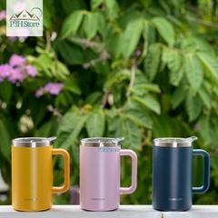 Ly giữ nhiệt Lock&Lock Flat Table Mug 730ml LHC4320 cố giữ nhiệt dung tích lớn thời trang
