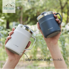 Ly giữ nhiệt Lock&Lock 475ml Metro Mug bằng thép không gỉ LHC4219 - ca giữ nhiệt cốc giữ nhiệt