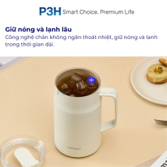 Ca Giữ Nhiệt LocknLock 600ml Phủ sứ Metro Ceramic Mug LHC4282 P3H