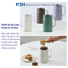 Ca Giữ Nhiệt LocknLock 600ml Phủ sứ Metro Ceramic Mug LHC4282 P3H