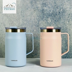 Ly giữ nhiệt Lock&Lock Metro Mug 600ml bằng thép không gỉ ca , cốc LHC4282