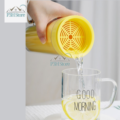 Ly nhựa 2 lớp Lock&Lock Bucket Cold Cup dung tích 580ml HAP519