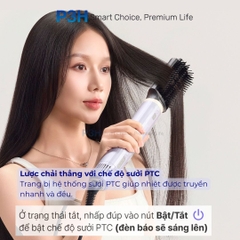 Máy Sấy Tạo Kiểu LocknLock Multi Hair Styling Dryer ENA526GRY – 4 Đầu Sấy Đa Năng, Công Nghệ Ion Âm P3H