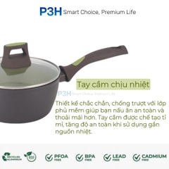 Nồi chảo chống dính nhôm rèn AMERCOOK AVOCADO chống dính vượt trội bền bỉ dùng được mọi loại bếp P3H