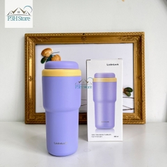 Bình giữ nhiệt LocknLock Daily Macaron LHC3292 Nắp mở một chạm Dung tích 480ML