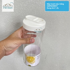 Bình nước LocknLock nắp trượt Slide Open nhựa PET BPA FREE dung tích 1.2L/1.4L HAP823 HAP824