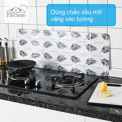 Tấm chắn dầu mỡ nhà bếp gấp gọn dùng chắn gió bếp gas và chống văng dầu mỡ KU02