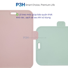 Thớt Nhựa Kháng Khuẩn Inochi Yoko – Cứng Cáp, Chống Trượt, Dùng Được 2 Mặt P3H