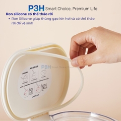 Thùng Đựng Gạo LocknLock 5.7L HPL581 kèm cốc đong – Thiết kế thông minh, tiện lợi cho mọi căn bếp P3H