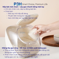 Thùng Đựng Gạo LocknLock 5.7L HPL581 kèm cốc đong – Thiết kế thông minh, tiện lợi cho mọi căn bếp P3H