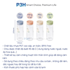 Bình đựng nước nắp trượt 1.5L Inochi Kita Brisk BPA FREE nhiêu màu dùng đựng nước ép hoa quả K2204 P3H