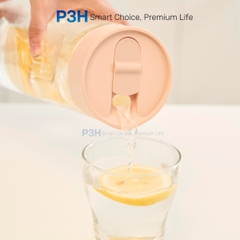 Bình đựng nước nắp trượt 1.5L Inochi Kita Brisk BPA FREE nhiêu màu dùng đựng nước ép hoa quả K2204 P3H