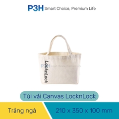 Túi Vải Đa Năng LocknLock Daily Multi-Purpose Bag HWB825 Túi Canvas Đựng Hộp Cơm Bình Nước Mang Đi Làm P3H