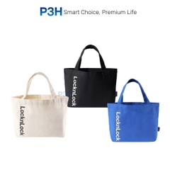 Túi Vải Đa Năng LocknLock Daily Multi-Purpose Bag HWB825 Túi Canvas Đựng Hộp Cơm Bình Nước Mang Đi Làm P3H