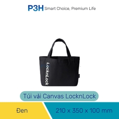 Túi Vải Đa Năng LocknLock Daily Multi-Purpose Bag HWB825 Túi Canvas Đựng Hộp Cơm Bình Nước Mang Đi Làm P3H