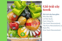 Giỏ trái cây 600k mã HL6001
