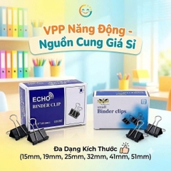 Kẹp Bướm Giá Sỉ Cho Đại Lý, Nhà Sách – VPP Năng Động