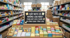 Giấy Note Có Những Loại Nào? Phân Biệt Kích Thước Và Công Dụng Từng Loại