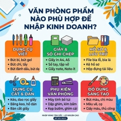 Văn Phòng Phẩm Nào Phù Hợp Để Nhập Kinh Doanh?