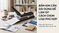 Bấm Kim Cần Dài Dùng Để Làm Gì? Cách Chọn Loại Phù Hợp