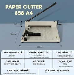 Bàn cắt giấy A4 trợ lực