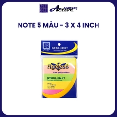 Giấy note 5 màu - 3 x 4