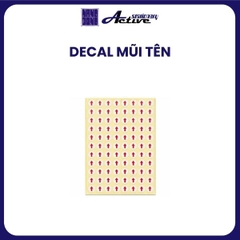 Decal Mũi Tên