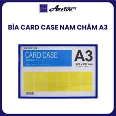 Bìa Card Case A3 Nam Châm