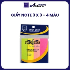 GIẤY NOTE 4 MÀU - 3 x 3