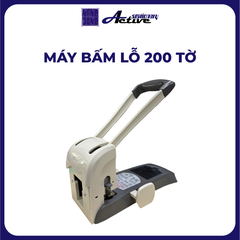 Bấm lỗ 200 tờ