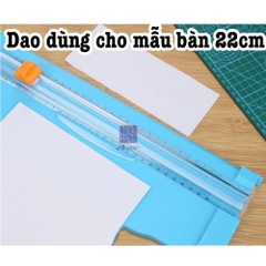 Lưỡi Dao Thay Thế Cho Bàn Trượt Cắt Giấy – Loại Tốt (1 Chiếc)