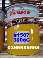 Sơn lót chịu nhiệt 300 độ, màu xám. #1507