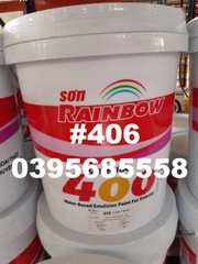 Sơn nước ngoại thất màu trắng bóng mờ. #406