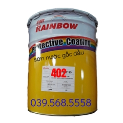 Sơn nước gốc dầu trong suốt không ố vàng Rainbow 402
