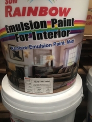 Sơn phủ Epoxy gốc nước màu trắng. #1030