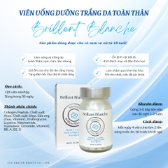 VIÊN UỐNG DƯỠNG TRẮNG DA TOÀN THÂN BRILLENT BLANCHE