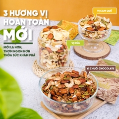 Granola siêu hạt Special TANU NUTS ngũ cốc granola mix hạt dinh dưỡng tốt cho bà bầu, ăn kiêng giảm cân.