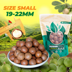 Hạt macca nứt vỏ TANU NUTS, hạt mắc ca Tây Nguyên đã rang sấy tốt cho bà bầu